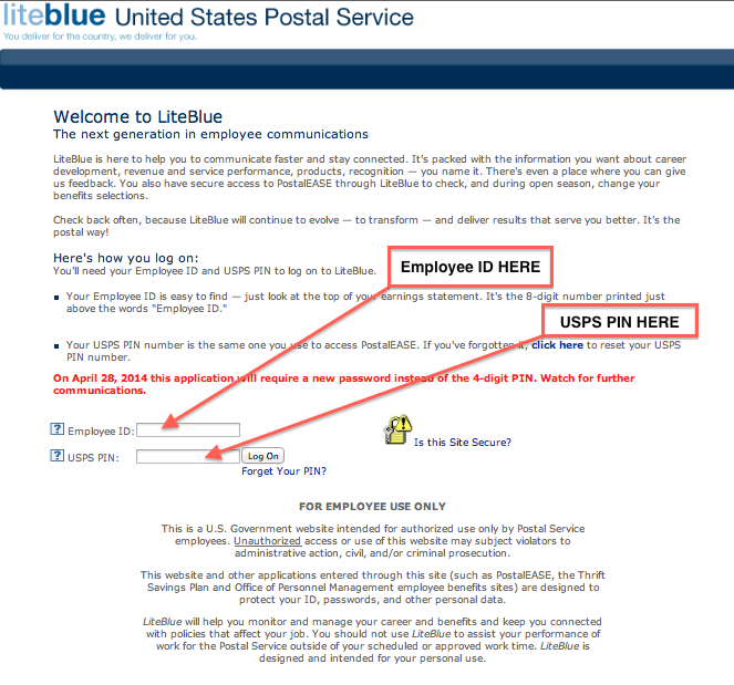 LiteBlue.usps.gov